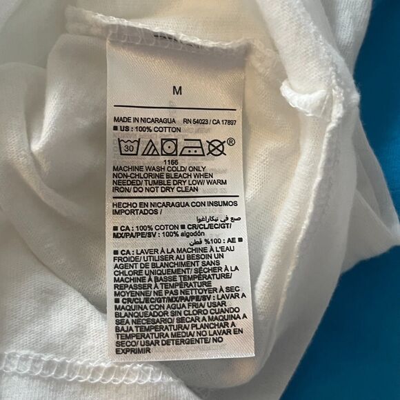 Old Navy mens Dragon Ball Z Naruto Believe It! tee M white NWT short sleeve - Picture 6 of 7